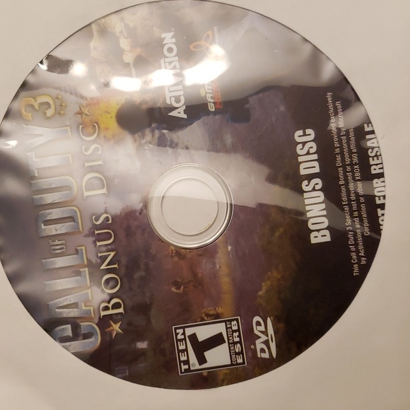 Xbox 360 call of duty 3 2 discs - Picture 3 of 3